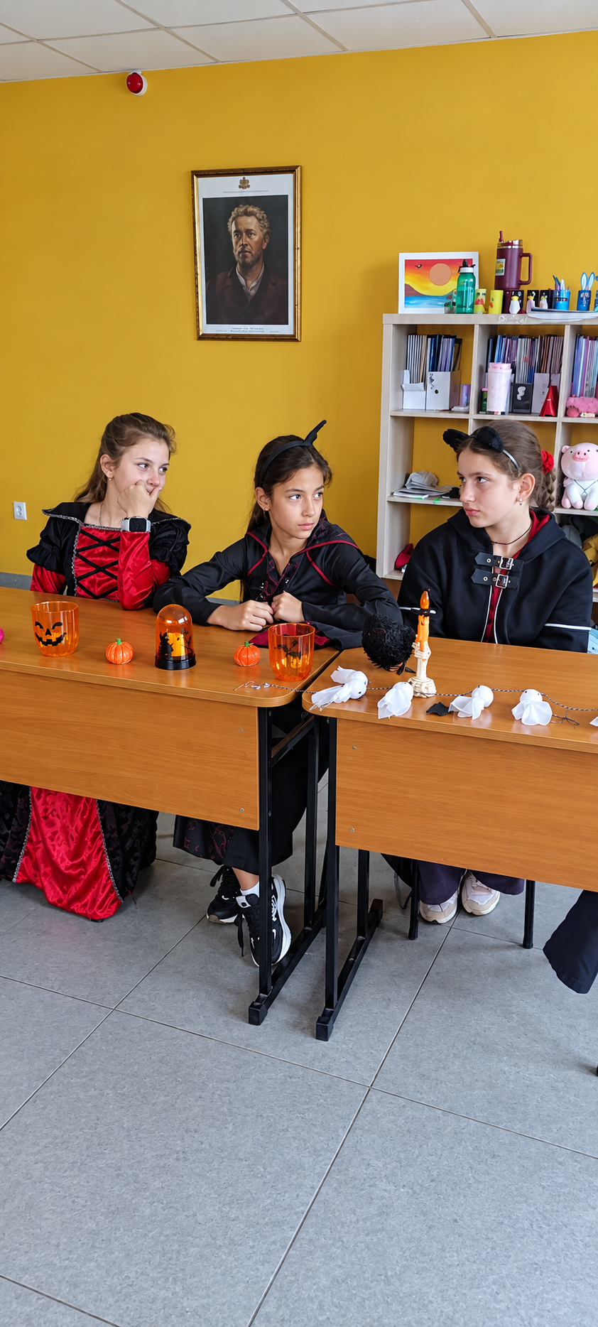 Halloween Classroom Costume Trio